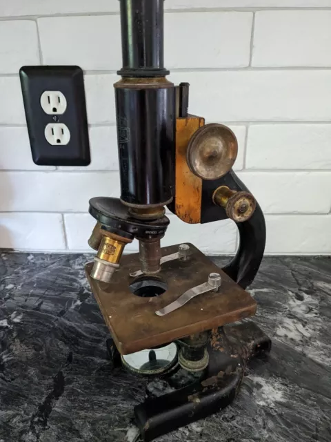 Spencer Buffalo Antique Microscope 1917