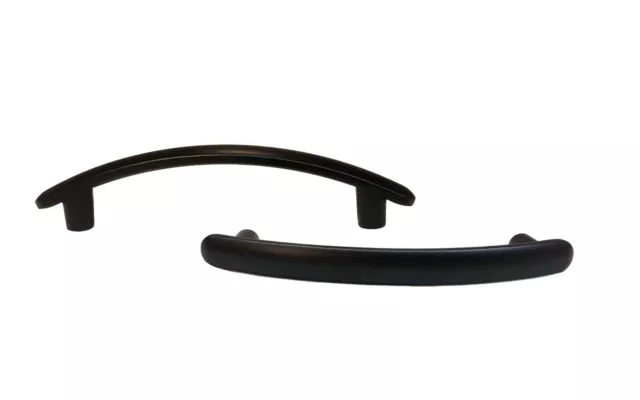 Handle Drawer Pull Modern Kitchen/Bathroom Door Cabinet Hardware Matte Black KPT