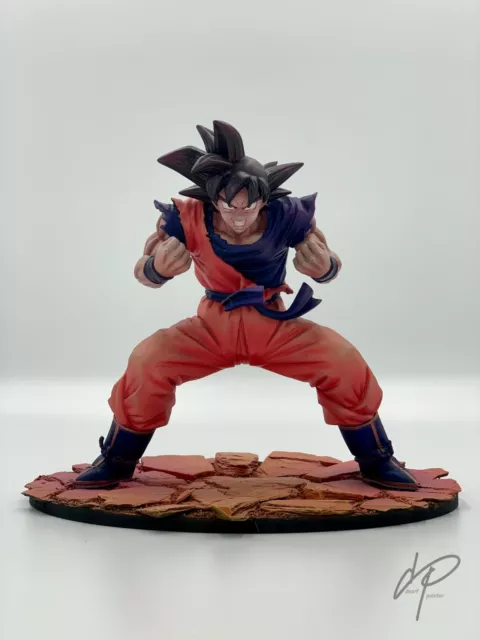 Custom By Dwarfpainter Figurine Banpresto Dragon Ball super Goku FES.