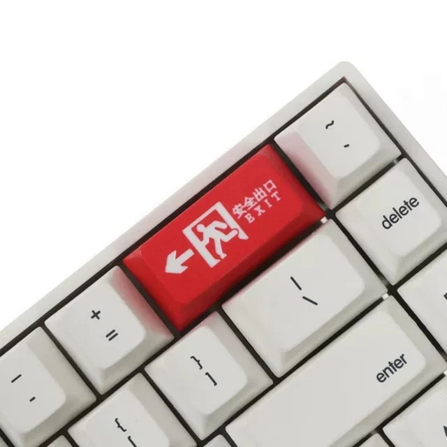 2.0U BACKSPACE KEYCAP for MX-Switch Safe Exit Mechanical Keyboard ...
