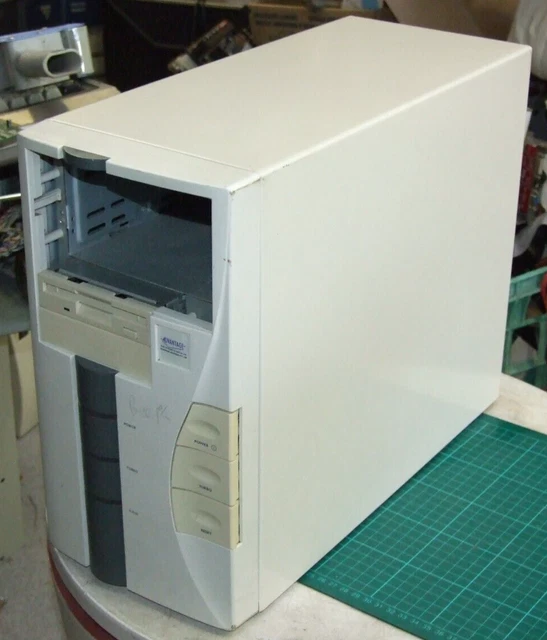 Vintage Mini Tower AT computer case & 200W power supply