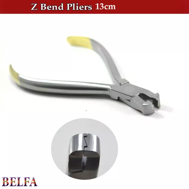 Z-Bend Plier TC Arch Wire Step Bending Dental Orthodontic Detailing Forming