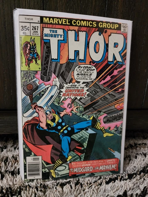 The Mighty Thor Vol. 1 Comic Book Lot #233 254 256 260 266 267 408 Marvel Comics 7