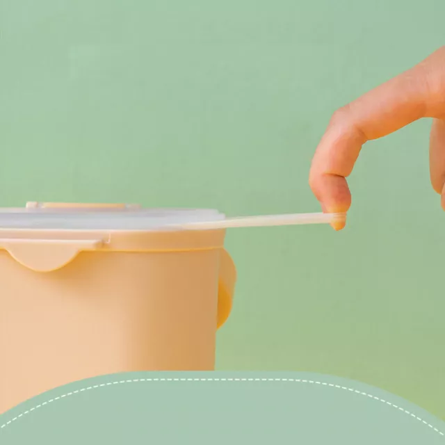 Baby-Milchpulver-Behälter Tragbare Cartoon-Krone Doppelte Schicht Obst Snack