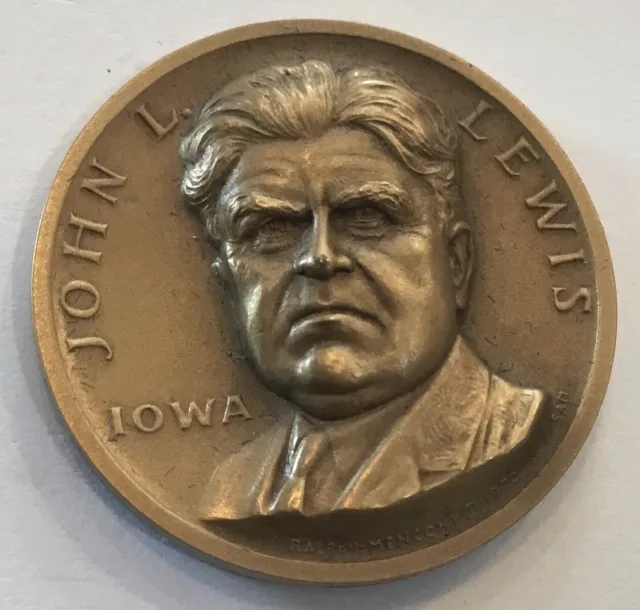 Medallic Art Co. Iowa State Seal John Lewis Coin Medal