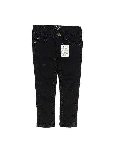 Baby K Girls Black Jeans 4