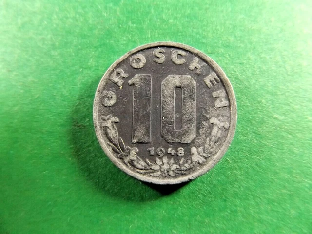 AUSTRIA 1948 10 Groschen