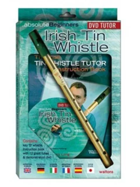 Harry Long | Absolute Beginners: Irish Tin Whistle | Buch + DVD