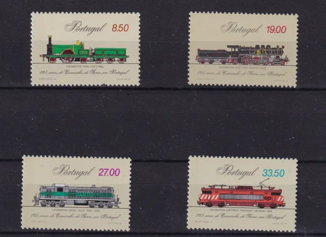 Portugal 1981 MiNr. 1540 - 1543 Eisenbahn Train Zug postfrisch komplett **