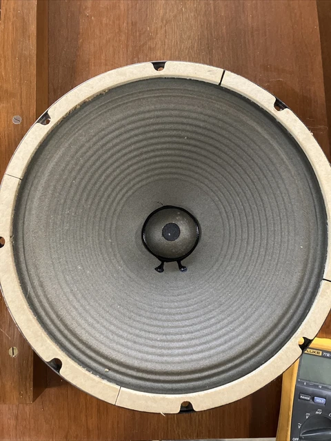 Classic 1964 Heppner 12" ALNICO Instrument Ribbed Cone Speaker ~ 16 Ohm Classic 1964 Heppner 12" ALNICO Instrument Ribbed Cone Speaker ~ 16 Ohm