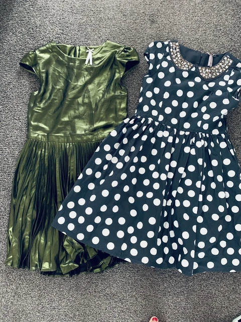 Girls Next Dot Dress Grin Dress Dresses Bundle 8-9