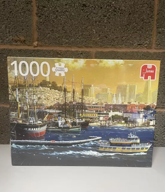 Jumbo Jigsaw Puzzle - San Francisco Bay -USA Premium Jigsaw Puzzle (1000 Pieces)