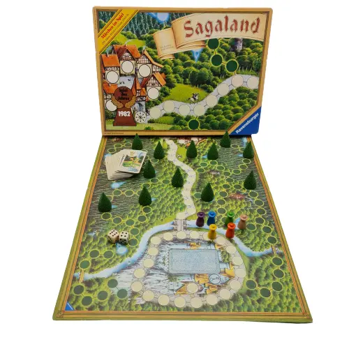 Sagaland Brettspiel Ravensburger Original Spiel des Jahres 1982