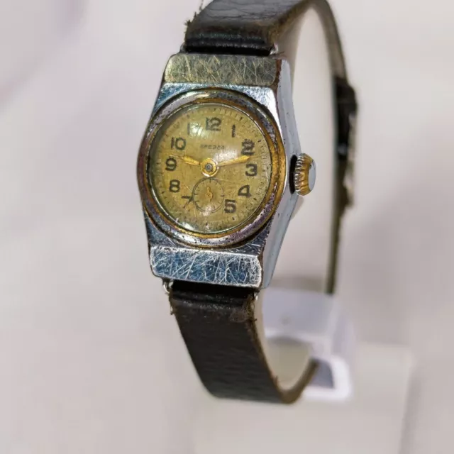 Zvezda Ussr Rare Vintage Soviet Russian Wristwatch Beatiful Early World Su 2