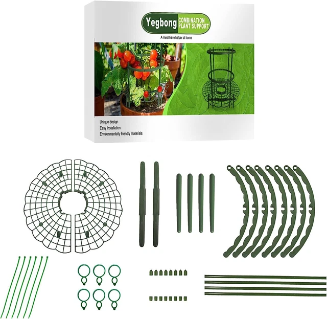 Vegetable Growing Racks, Stem Support Stakes for Climbing Flowers,Vine Vegetable