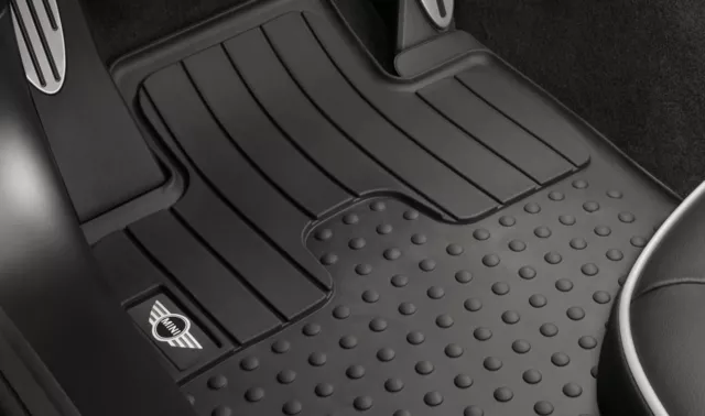 51472469127 JCW PRo Black Carpet Rear Floor Mats: Carpet: F56 MINI Cooper  Hatchback - MINI Cooper Accessories + MINI Cooper Parts