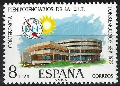 Spanien.  Architektur. Torremolinos (Malaga) 1973 ** (MNH)