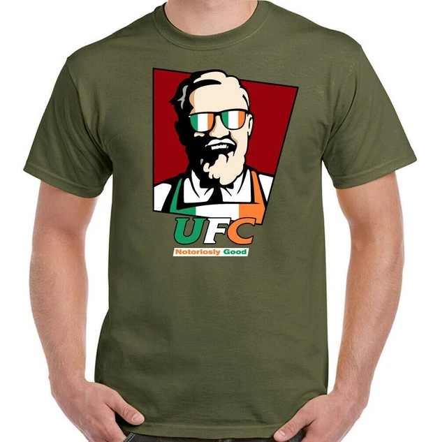 T-shirt CONOR MCGREGOR MMA UFC arti marziali miste boxe allenamento palestra maglia top 7