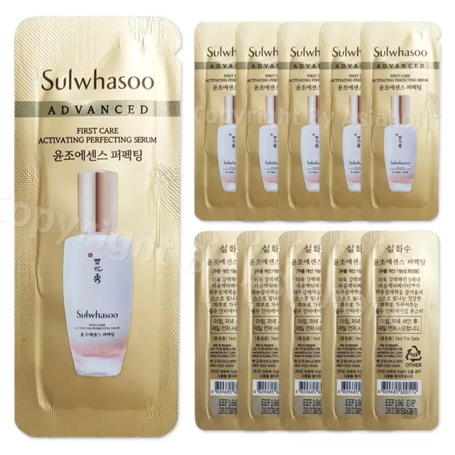 Sulwhasoo First Care Activating Perfecting Serum 1ml (10pcs ~ 150pcs) Newest Ver