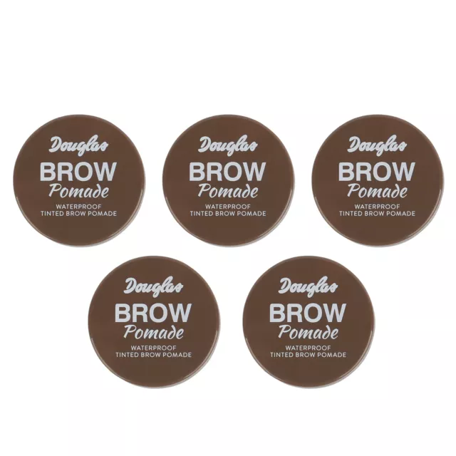 SET 5x Douglas Make-up 972827 Brow Pomade Medium MU0150 Eyebrow 3-Brunette 4,3 g