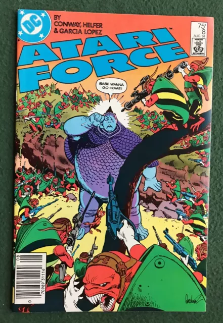 Atari Force #8 DC Comics Bronze Age Gerry Conway Jose Luis Garcia Lopez vf