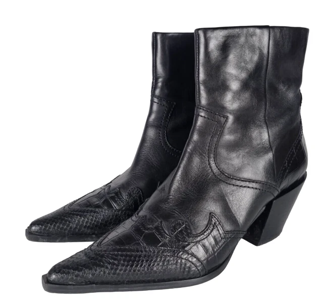 Topshop western ankle best sale boots