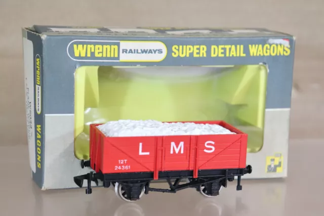 Wrenn W5032 Hornby Dublo Lms 5 Planche Wagon 24361 Avec Charge Mint Emballé OA
