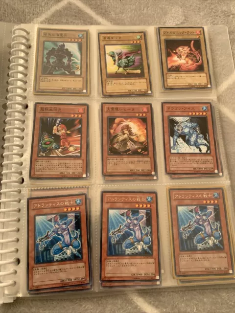 Venta a granel de tarjetas yugioh usadas colección temprana de Japón