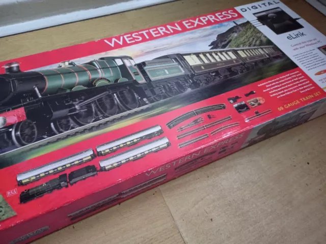 Hornby R1184 Western Express DCC fitted Train Set OO gauge TTS Digital Sound 00