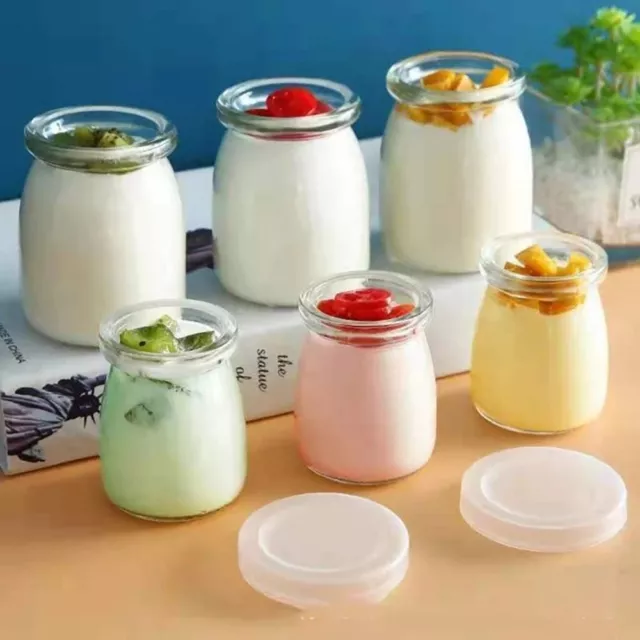1Pcs High Temperature Resistant Pudding Jars  Wedding Favors Baby Food Dessert