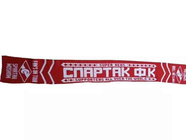 OFFICIAL HIGH QUALITY SCARF CHAMPIONS LEAGUE 12/13 SL BENFICA x SPARTAK  MOSCOW