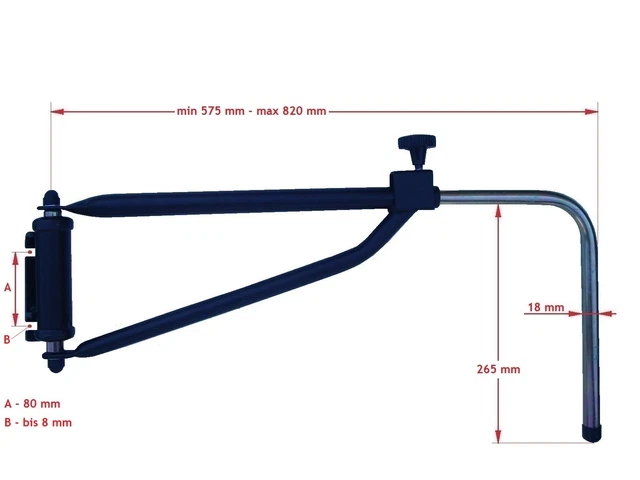 Spiegelarm Spiegelhalter Bügel Mit Verlängerung Metall Traktor
