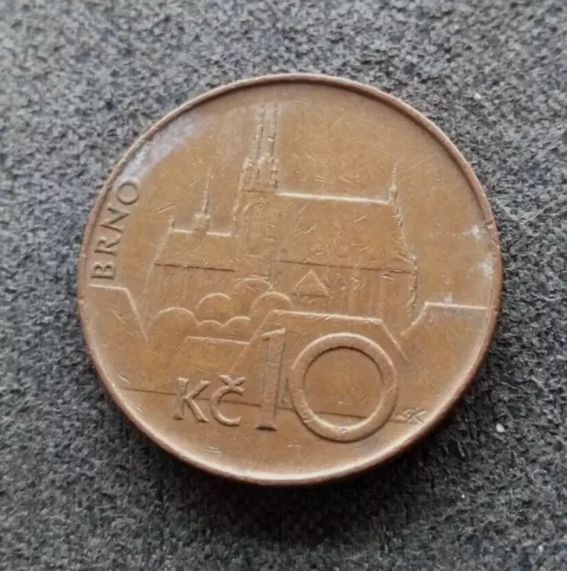 Monnaie République Tchèque 10 Korun 1993  KM#4 [Mc1174]