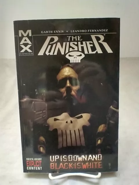 Marvel The Punisher Volume 4 Up Is Down & Black White Marvel Max Paperback
