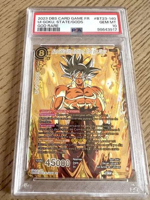BT23-140 GDR dragon ball super card game