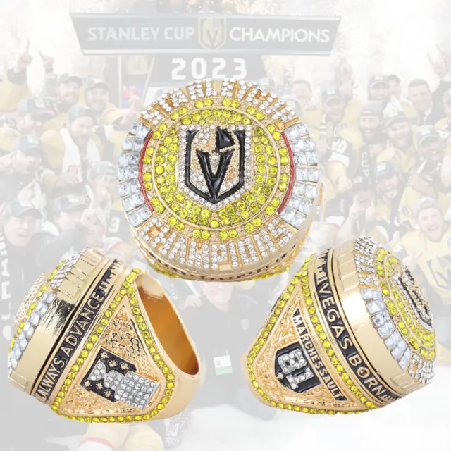 🇺🇸 USA Shipping 🇺🇸  2023 Las Vegas Golden Knights Stanley Cup Champions Ring