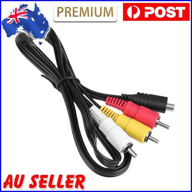 1.2m VMC-15FS A/V RCA to 10Pin Port Adapter Cable for Camera