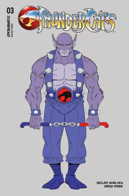 Thundercats #3 Cover K 1:10 Moss Panthro Character Design - Presale Due 10/04/24