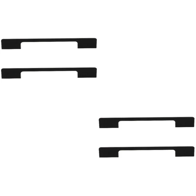 4 pcs Cabinet Pulls Modern Drawer Pulls Drawer Handles Wardrobe Handles