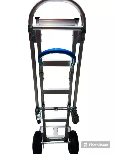 Platform Trolley Folding 2 In 1 Hand Truck Dolly 250kg Lightweight Aluminium 3