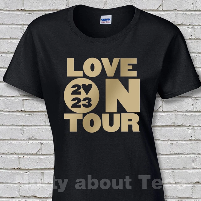 Maglietta Love on Tour ROSA Concerto 2023 stadio