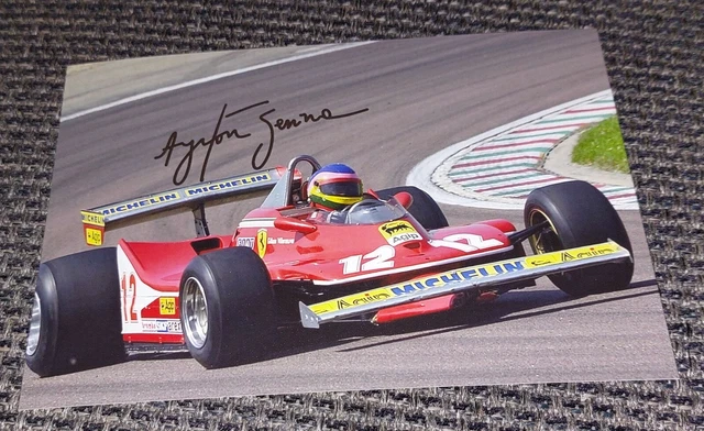 AYRTON SENNA (BRAZIL) #4 FERRARI / McLAREN F1 6x4 SIGNED PHOTOGRAPH