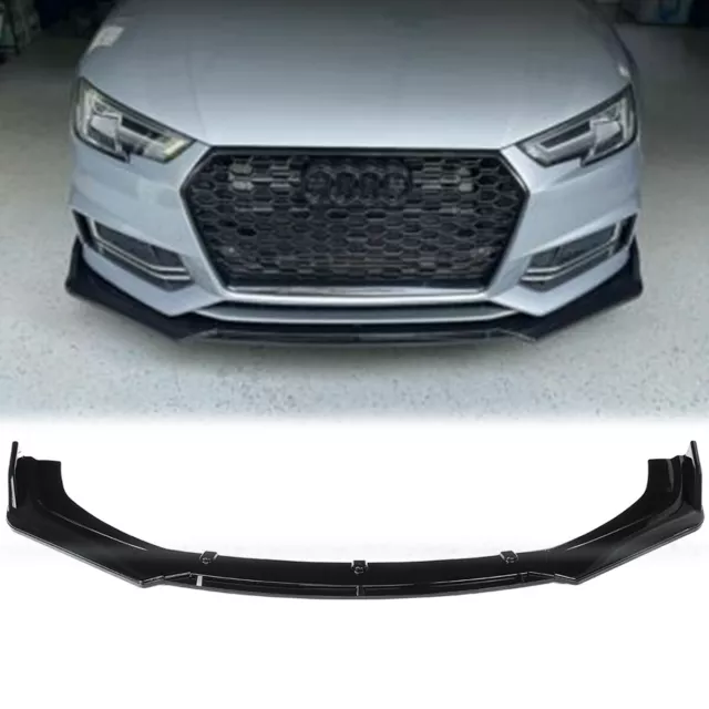 Labbro spoiler anteriore auto Audi A4 B7 B8 A3 S3 A5 S5 labbro anteriore spoiler nero