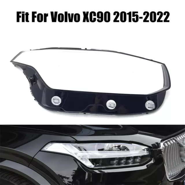 2014-2017 For Volvo XC60 Right Side Front Headlamp Lights Lens Cover Shell  1PCS