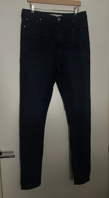 ASOS Skinny Jeans W34 L36 Blue Denim Womens Jean Tall Long BNWT Brand New