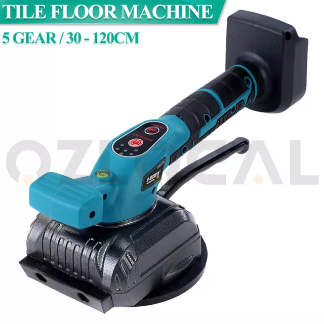 Cordless Tile Tiling Machine Leveling Vibrator Suction For Makita 18V Battery