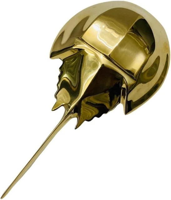 Decorative Maritime Beautiful Shinny Brass Stingray Fish Door Knocker