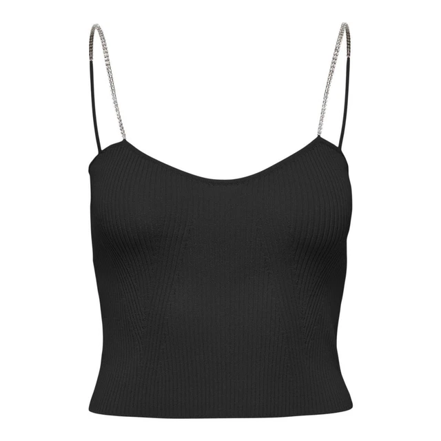 Canotta  Donna Only Nero 15287275 Blk Onlmoon Top Nero Donna