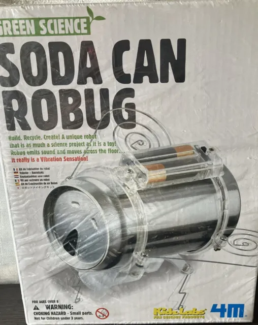 Soda Can Robyn  Kids Labs For Science Project New In Box