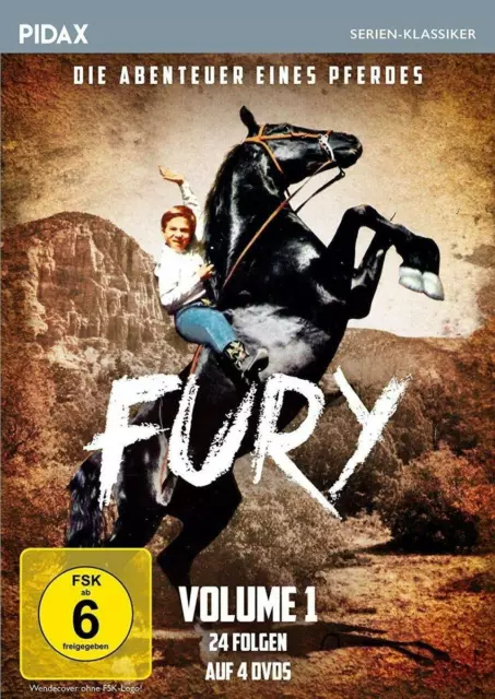 Fury-Die Abenteuer Eines Pferdes Vol.1 -   4 Dvd Neu